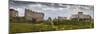 Chateau Gaillard panorama, Les Andelys, Eure, Normandy, France-Charles Bowman-Mounted Photographic Print