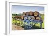 Château Haut Sarpe, open-air museum, vineyard, Saint-Émilion, Département G-Klaus Neuner-Framed Photographic Print