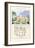 Chateau in the Flemish Style-Richard Brown-Framed Art Print