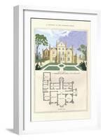 Chateau in the Flemish Style-Richard Brown-Framed Art Print