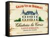 Chateau La Croix-Martin Wiscombe-Framed Stretched Canvas