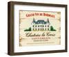 Chateau La Croix-Martin Wiscombe-Framed Art Print