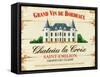 Chateau La Croix-Martin Wiscombe-Framed Stretched Canvas