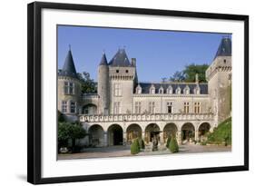 Chateau La Riviere, Fronsac, Aquitaine, France, Europe-Michael Busselle-Framed Photographic Print