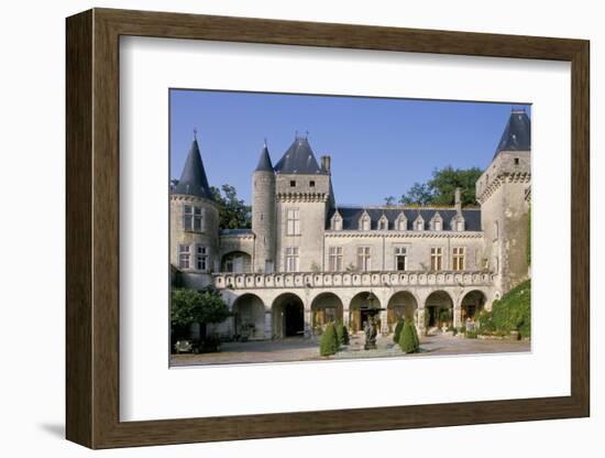 Chateau La Riviere, Fronsac, Aquitaine, France, Europe-Michael Busselle-Framed Photographic Print