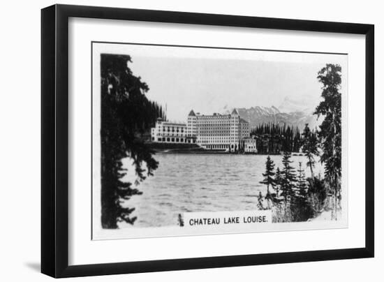 Chateau Lake Louise, Alberta, Canada, C1920S-null-Framed Giclee Print