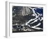 Chateau Lake Louise Hotel and Bow Valley from Sulphur Mountain, Banff Np, Alberta, Canada-DeFreitas Michael-Framed Photographic Print