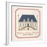 Chateau Maison Blanche-Andras Kaldor-Framed Premium Giclee Print