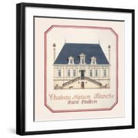 Chateau Maison Blanche-Andras Kaldor-Framed Premium Giclee Print