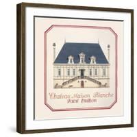 Chateau Maison Blanche-Andras Kaldor-Framed Premium Giclee Print