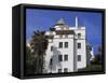 Chateau Marmont Hotel, Sunset Boulevard, Los Angeles, California-Wendy Connett-Framed Stretched Canvas