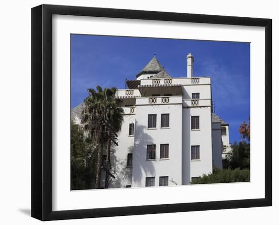 Chateau Marmont Hotel, Sunset Boulevard, Los Angeles, California-Wendy Connett-Framed Photographic Print