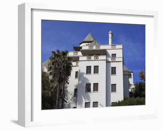 Chateau Marmont Hotel, Sunset Boulevard, Los Angeles, California-Wendy Connett-Framed Photographic Print