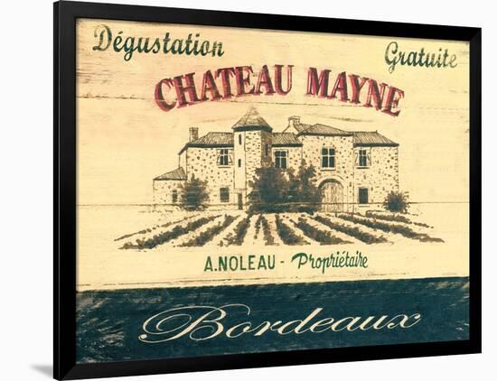 Chateau Mayne-Martin Wiscombe-Framed Art Print