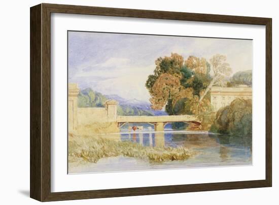 Chateau Navarre, Near Evreux, Normandy-John Sell Cotman-Framed Giclee Print