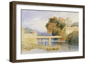 Chateau Navarre, Near Evreux, Normandy-John Sell Cotman-Framed Giclee Print