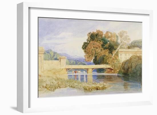 Chateau Navarre, Near Evreux, Normandy-John Sell Cotman-Framed Giclee Print