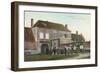 Chateau Near Waterloo Battlefield-null-Framed Art Print
