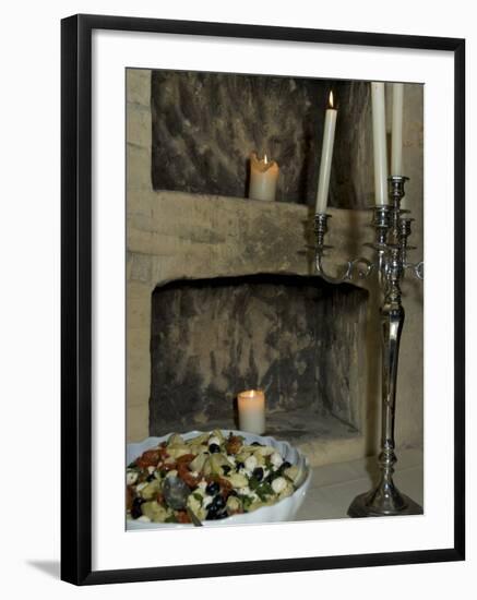 Chateau Neercanne Interior, Maastricht, Limburg, Netherlands-Lisa S. Engelbrecht-Framed Photographic Print