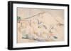 Chateau Noir And Mont Sainte-Victoire-Paul Cézanne-Framed Giclee Print