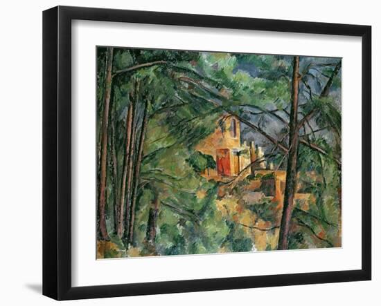 Chateau Noir, C.1904-Paul C?zanne-Framed Giclee Print