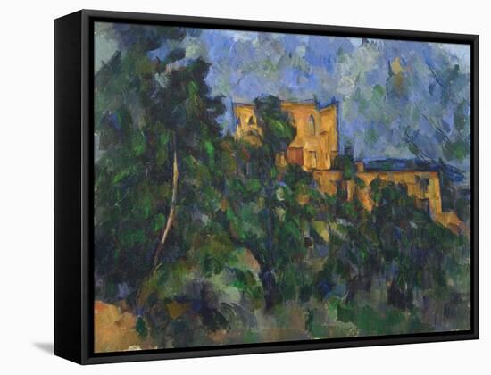 Château Noir-Paul Cézanne-Framed Stretched Canvas