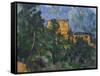 Château Noir-Paul Cézanne-Framed Stretched Canvas