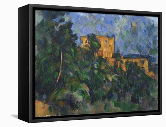 Château Noir-Paul Cézanne-Framed Stretched Canvas