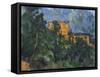 Château Noir-Paul Cézanne-Framed Stretched Canvas