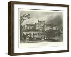 Chateau of Amboise-Alphonse Marie de Neuville-Framed Giclee Print