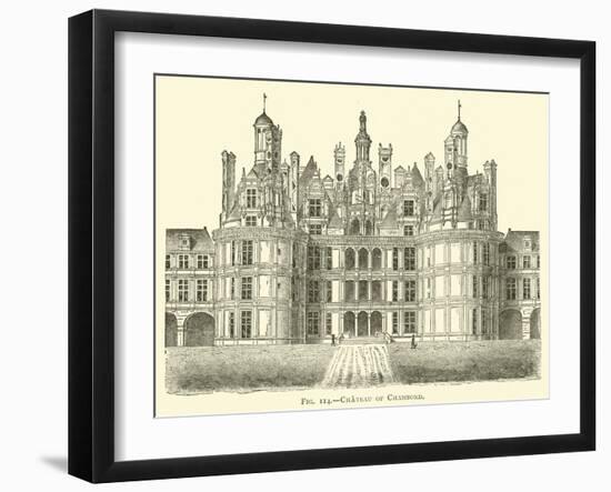 Chateau of Chambord-null-Framed Giclee Print