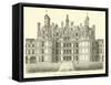 Chateau of Chambord-null-Framed Stretched Canvas
