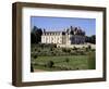 Chateau of Chenonceau and Garden, Touraine, Loire Valley, Centre, France-Roy Rainford-Framed Photographic Print