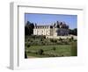 Chateau of Chenonceau and Garden, Touraine, Loire Valley, Centre, France-Roy Rainford-Framed Photographic Print