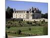 Chateau of Chenonceau and Garden, Touraine, Loire Valley, Centre, France-Roy Rainford-Mounted Photographic Print