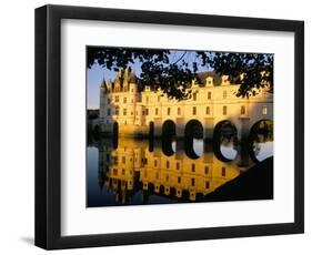 Chateau of Chenonceau, Indre Et Loire, Loire Valley, France-Bruno Morandi-Framed Photographic Print