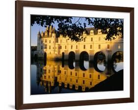 Chateau of Chenonceau, Indre Et Loire, Loire Valley, France-Bruno Morandi-Framed Photographic Print