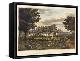 Chateau of Frischermont, 1817-James Rouse-Framed Stretched Canvas