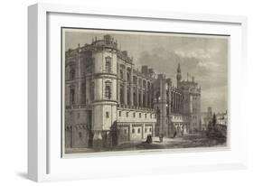 Chateau of St Germain-En-Laye-Michel Charles Fichot-Framed Giclee Print