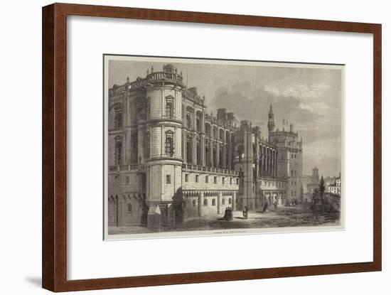 Chateau of St Germain-En-Laye-Michel Charles Fichot-Framed Giclee Print