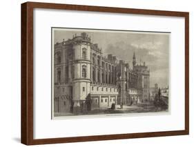 Chateau of St Germain-En-Laye-Michel Charles Fichot-Framed Giclee Print