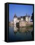 Chateau of Sully-Sur-Loire, Unesco World Heritage Site, Loiret, Loire Valley, Centre, France-Roy Rainford-Framed Stretched Canvas