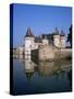 Chateau of Sully-Sur-Loire, Unesco World Heritage Site, Loiret, Loire Valley, Centre, France-Roy Rainford-Stretched Canvas