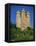 Chateau of Tournemire, Cantal, Auvergne, France-Michael Busselle-Framed Stretched Canvas