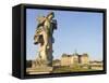 Chateau of Vaux Le Vicomte, Ile De France, France, Europe-Guy Thouvenin-Framed Stretched Canvas