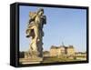 Chateau of Vaux Le Vicomte, Ile De France, France, Europe-Guy Thouvenin-Framed Stretched Canvas