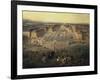 Chateau of Versailles, France, seen from the Place d'Armes, 1722-Pierre-Denis Martin-Framed Giclee Print