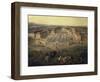 Chateau of Versailles, France, seen from the Place d'Armes, 1722-Pierre-Denis Martin-Framed Giclee Print