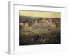 Chateau of Versailles, France, seen from the Place d'Armes, 1722-Pierre-Denis Martin-Framed Giclee Print