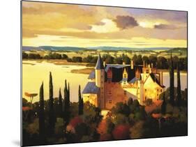 Chateau on the Loire-Max Hayslette-Mounted Giclee Print